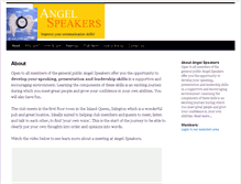 Tablet Screenshot of angelspeakers.org.uk